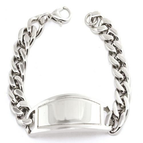 Pulseira de Aço Masc. ref- 01908