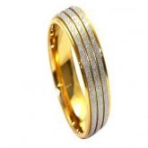 ANEL AÇO COM OURO 18K - ref.1423