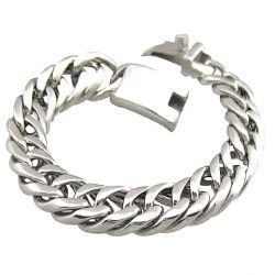 Pulseira em Aço 316L Grumet Fecho Gaveta - 22 cm comprimento