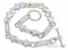 Pulseira London 19cm PRATA 925 5556-PRAT