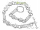 Pulseira London 19cm PRATA 925 5556-PRAT