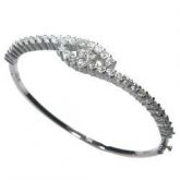 Bracelete em Prata 925 com banho de ródio-ref.292