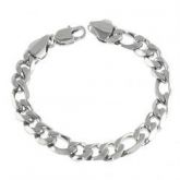 Pulseira de Aço 316L Modelo 3x1 Fígaro 01828